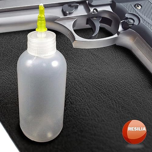 Miniatura 6 de RESILIA - Tapete de limpieza de armas, vinilo de PVC resistente y antideslizante que protege las superficies de derrames, arañazos y daños