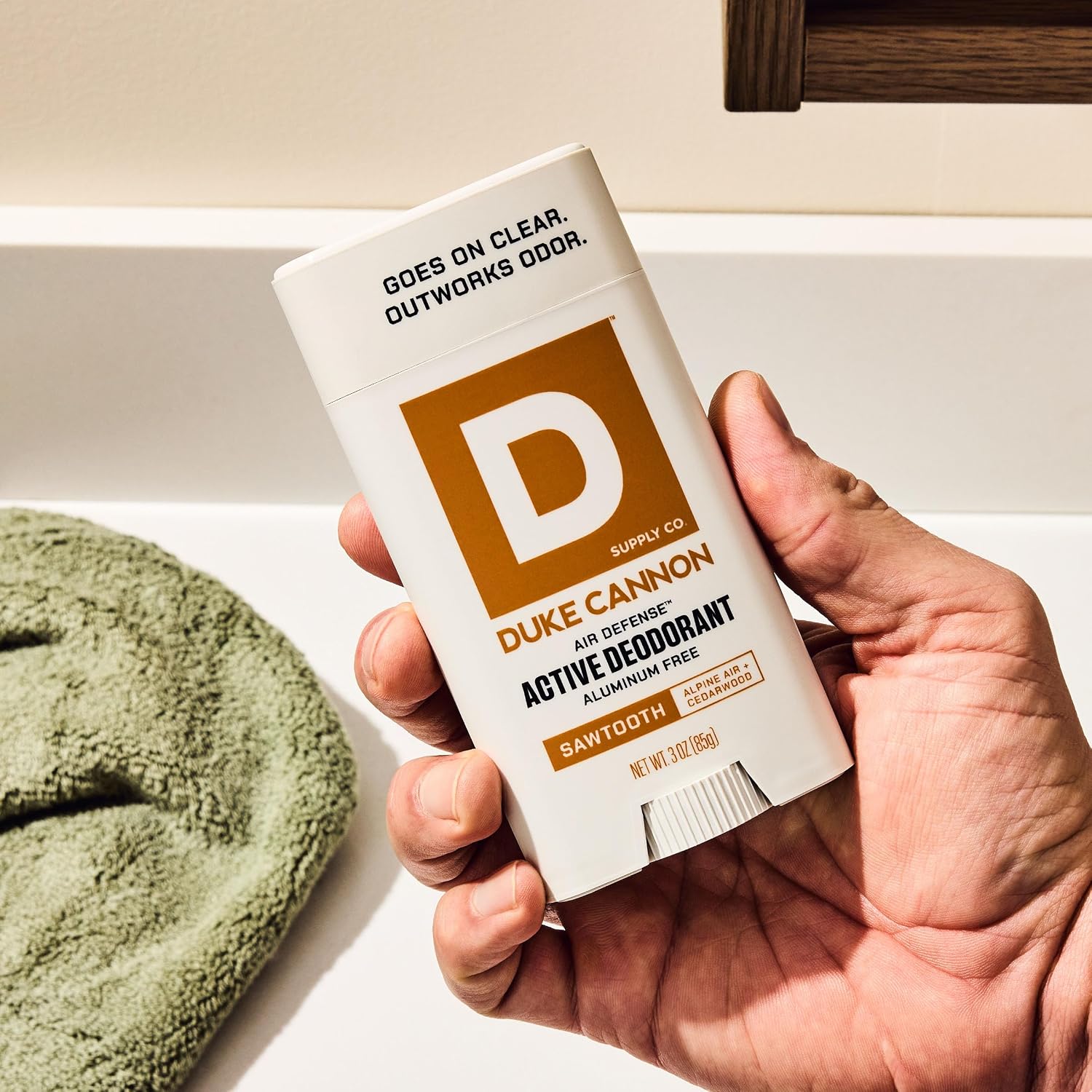 Duke Cannon Sawtooth Aluminum Free Deodorant for Men - 3 oz image 2
