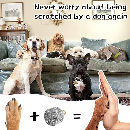 Miniatura 6 de 5 piezas de molinillo de uñas para perro, puntas de diamante, cabezales de repuesto para patas reemplazables, puntas de amoladora de garras de