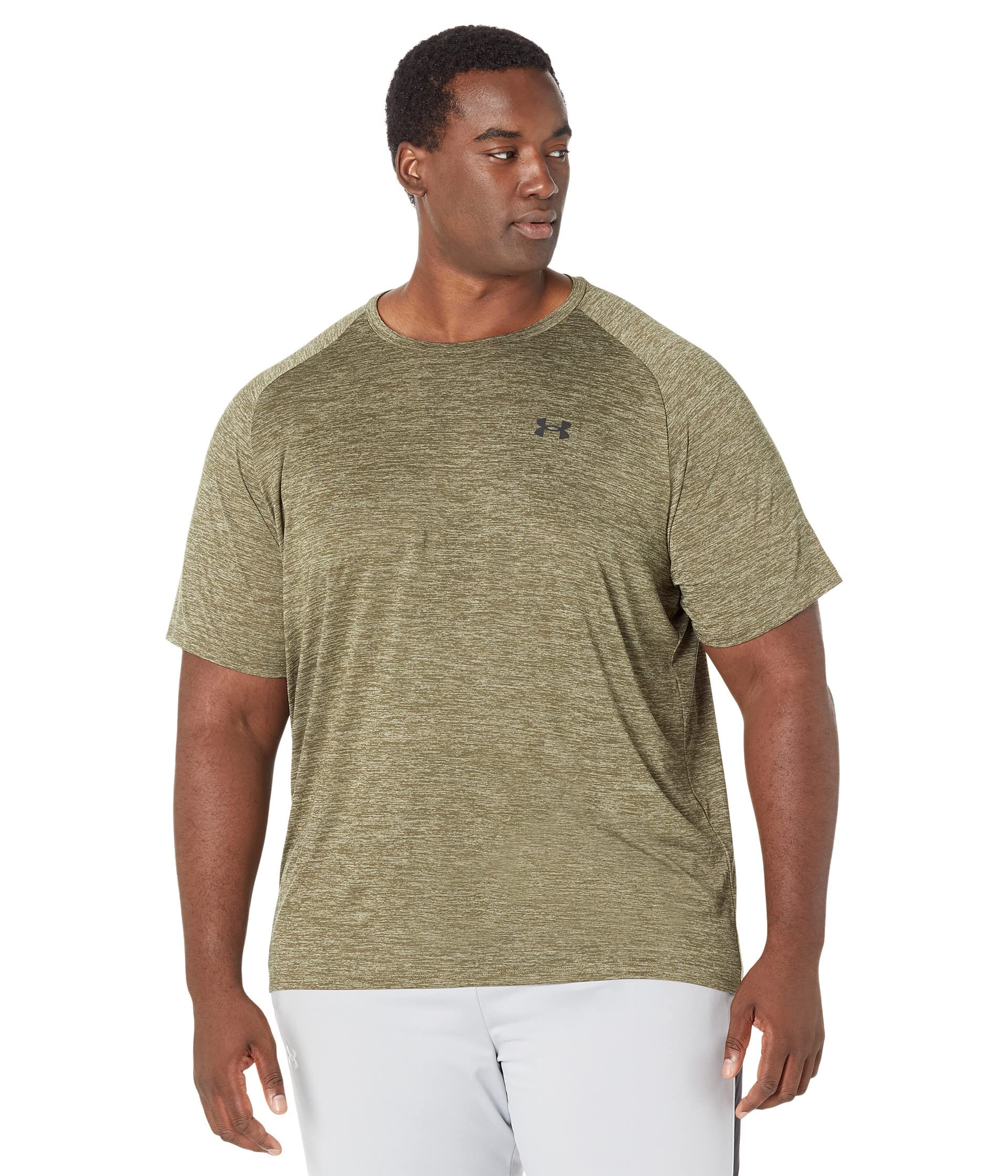 Under Armour Men's Standard Tech 2.0 Short-Sleeve T-Shirt, (390) Marine OD Green / / Black, X-Large