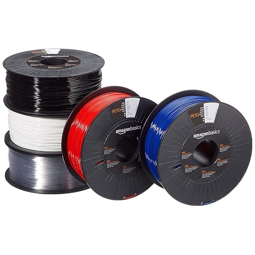 MockWares Basics PETG 3D Printer Filament, 5 Spools