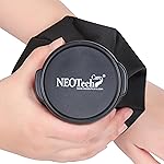 NeoTech Care Ice Bag, Screw Top Fillable, Reusable (Black, 5 inch)