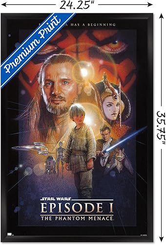 Miniatura 3 de Trends International Star Wars The Phantom Menace - One Sheet (No Billing Block) Wall Poster