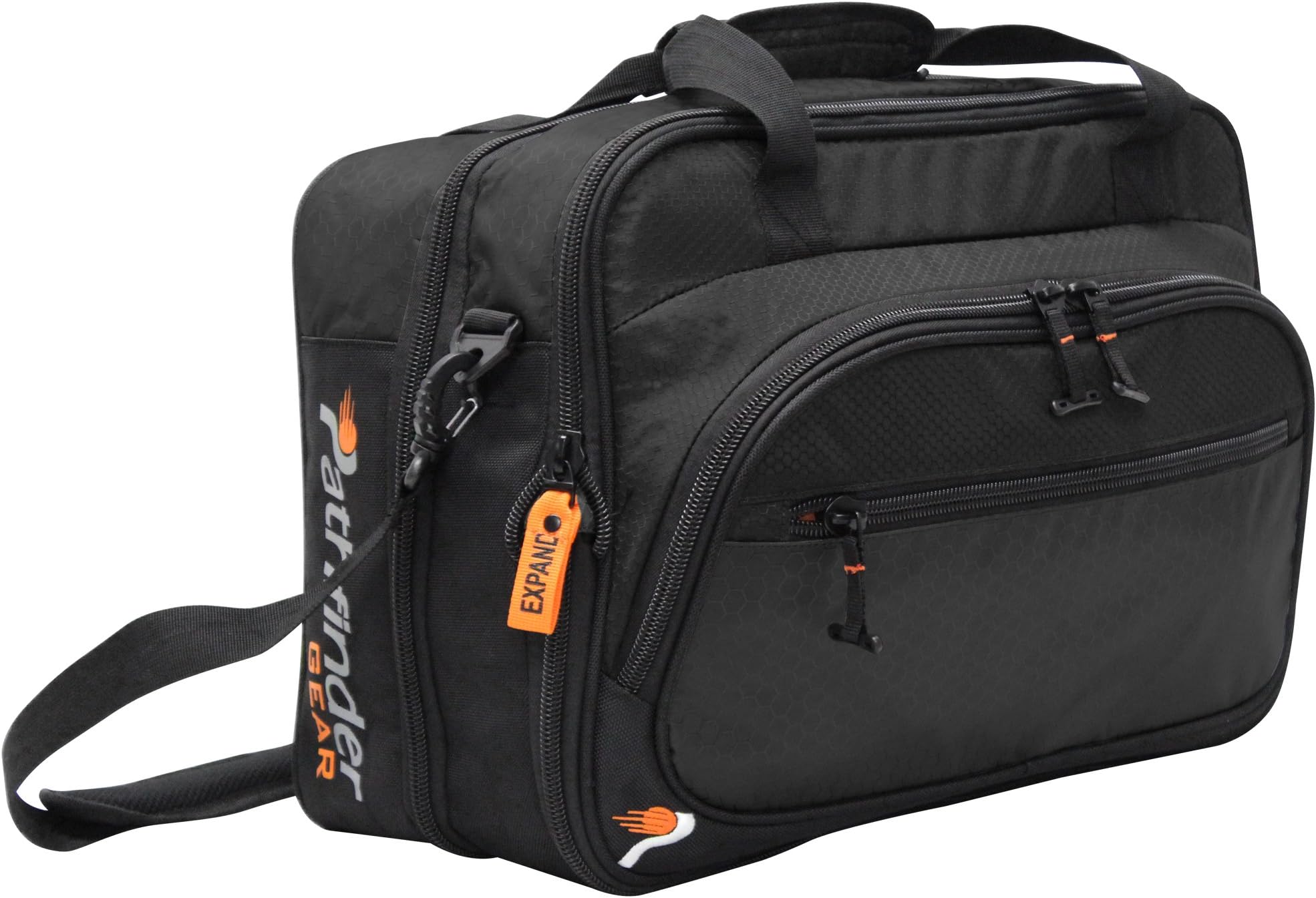 Luggage Gear Gear Convertible 19" Suitcase Carry-On Bag (19in, Black)