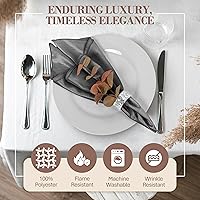 Vista 550 de Ultimate Textile -1 docena - Reversible Shantung Satin - Majestic - Servilletas de tela Majestic de 17 x 17 pulgadas color azul pizarra