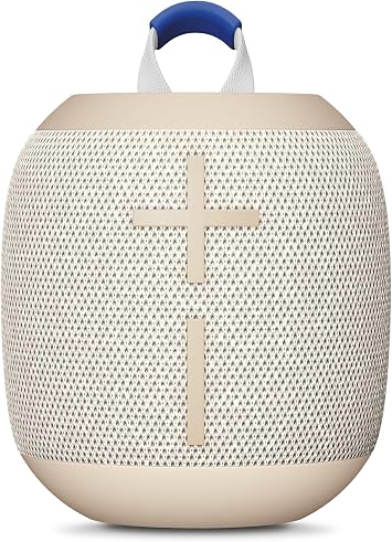 Ultimate Ears WONDERBOOM 4 Portable Waterproof Bluetooth Speaker with Balanced 360-Degree Sound and Bass, Dustproof Floating Speaker with 131ft 40m Range - Sand