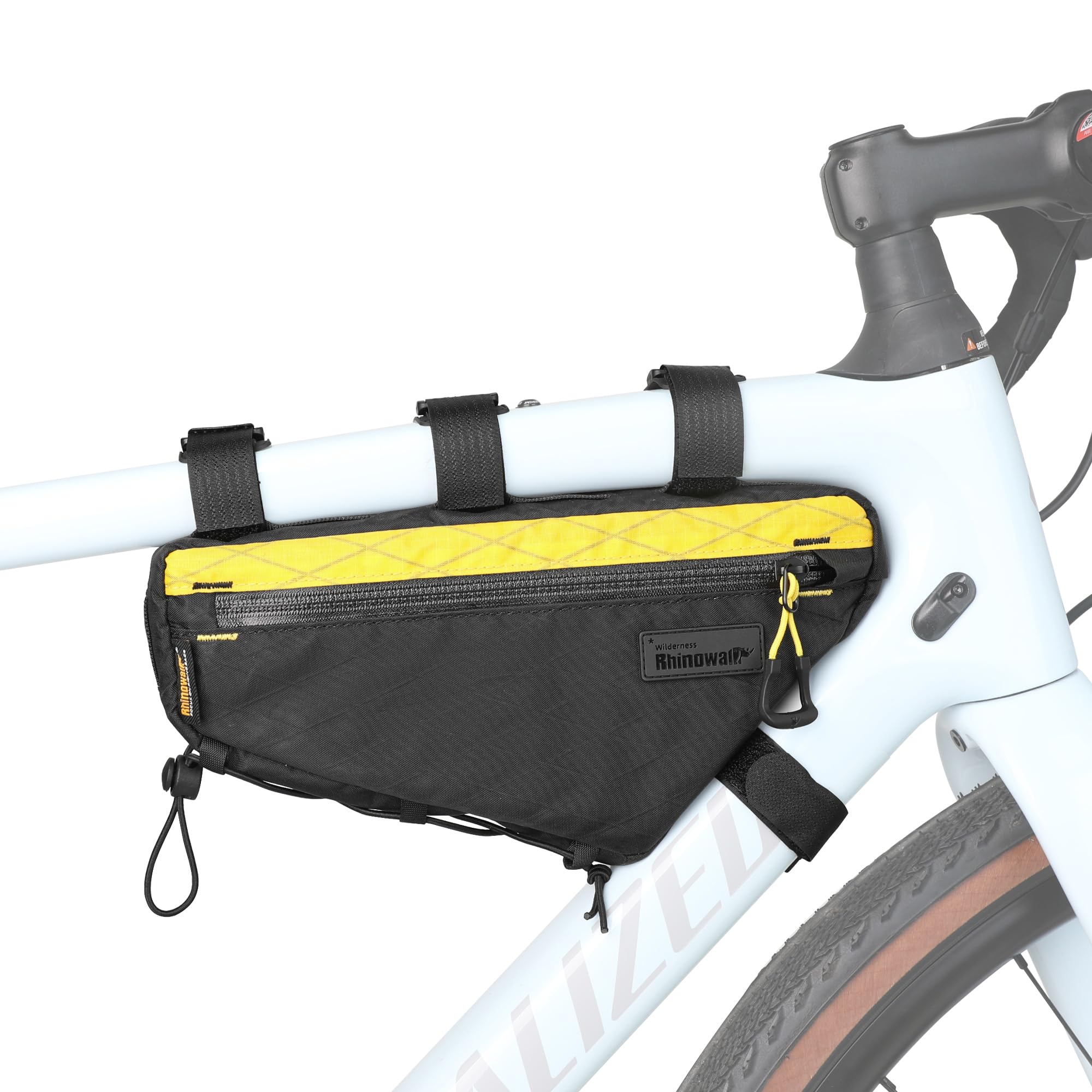 Rhinowalk Fahrrad Rahmentasche Wasserdicht Rohrtasche Oberrohrtaschen Triangeltasche Dreieck Fahrradtasche für Mountainbike Rennrad Fahrradzubehör
