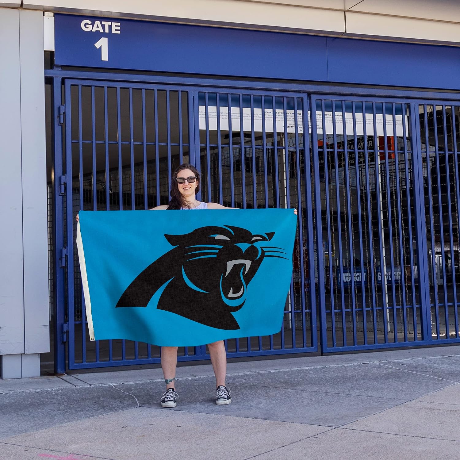 NFL Rico Industries Standard 3' x 5' Banner Flag Single Sided - Indoor or Outdoor - Home Décor