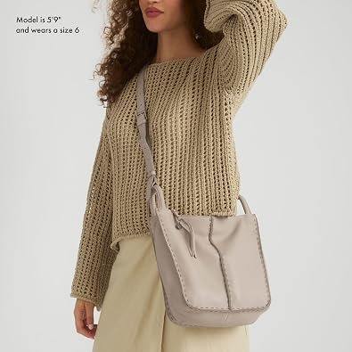 The Sak Los Feliz Crossbody Purse - Women's Leather Handbag For Everyday & Travel - Cross Body With Adjustable Shoulder Strap