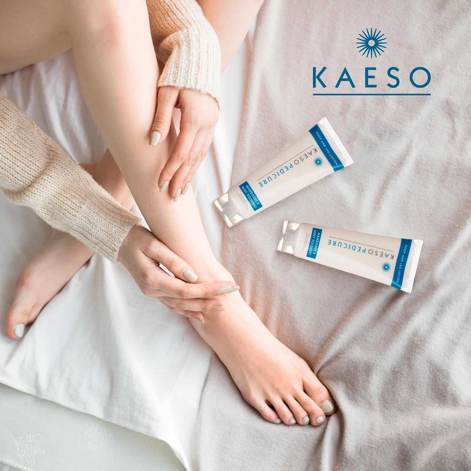 Kaeso Mandarin & Mint Yoghurt Foot & Leg Lotion (250ml)