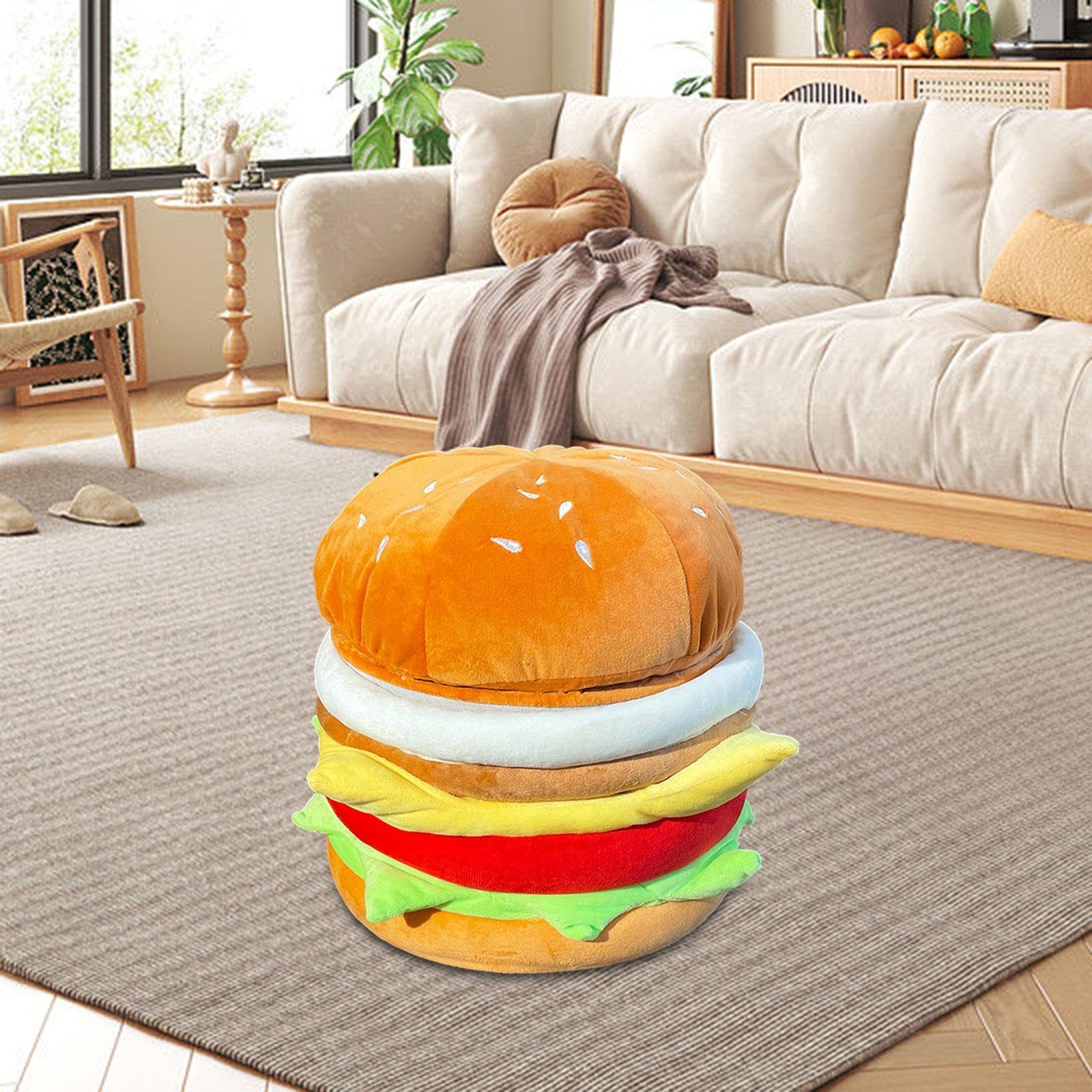 ハンバーガー形状スツール ハンバーガー形状スツール 家具・インテリア