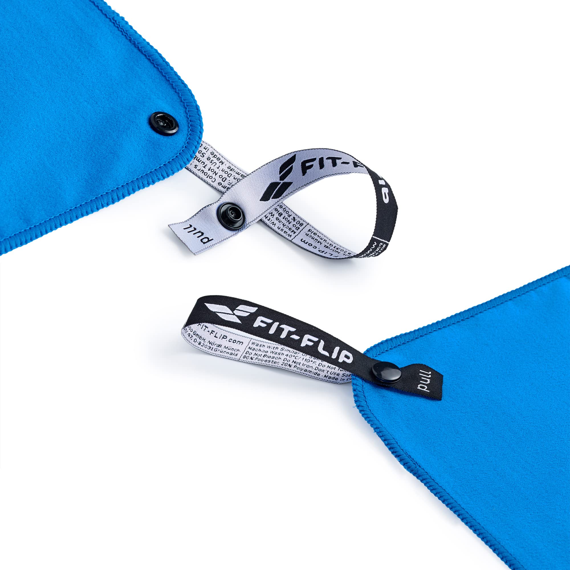 Fit-Flip Asciugamani microfibra - il perfetto telo mare microfibra grande - asciugamano palestra compatto e ultraleggero - asciugamano microfibra - ottimale per viaggio, sport e palestra