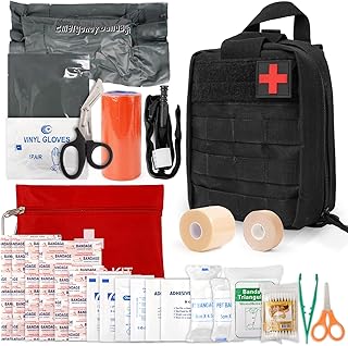 E EASTSTORM Camping Emergency Survival Kit, First Aid Kit fo