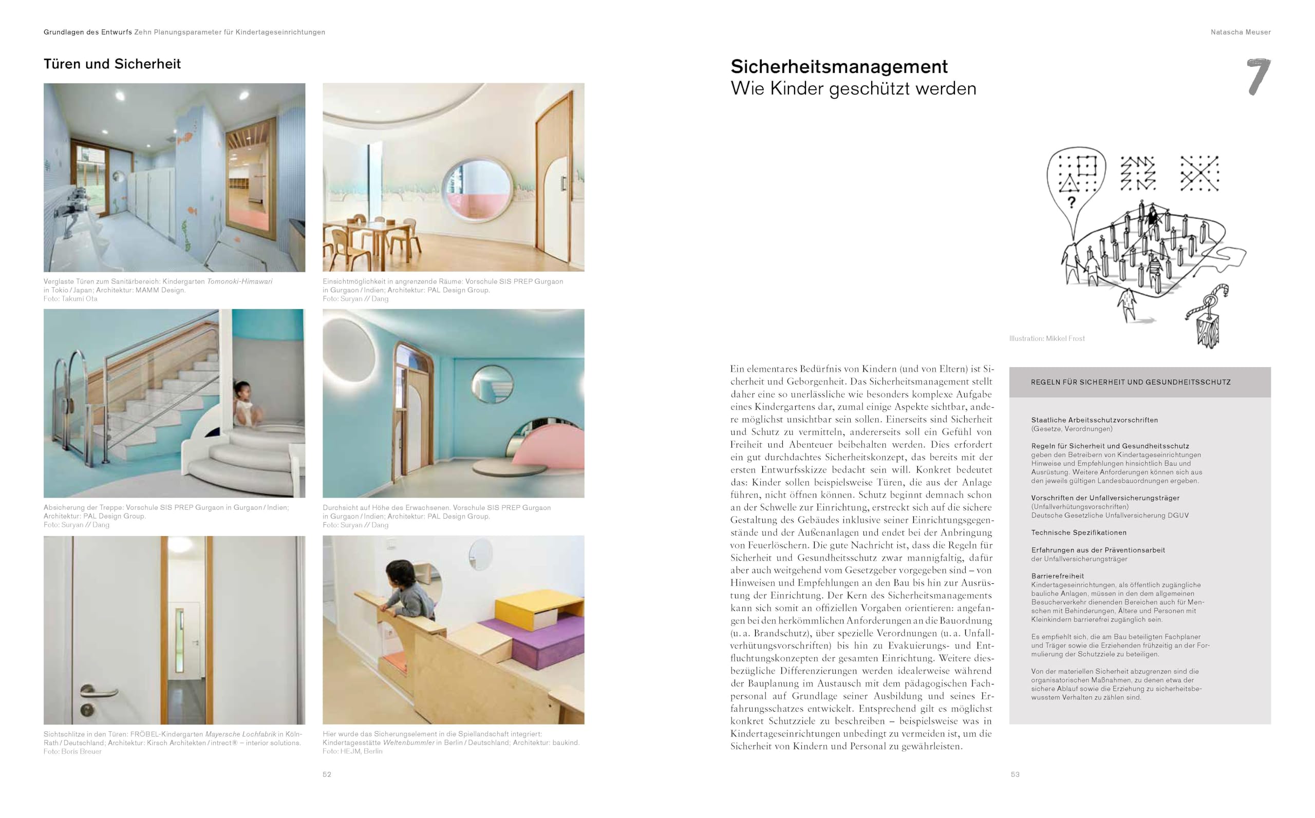 Krippen, Kitas und Kindergärten. Handbuch und Planungshilfe (Handbuch und Planungshilfe/Construction and Design Manual)