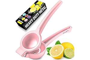 Zulay Pink Lemon Squeezer: Extract the Perfect Burst of Citrus Flavor