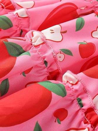 Toddler Girl Summer Dress Kids Sleeveless Holiday Hawaiian Dress Printed Ruffle Sundress Tiered Boho Beach Dresses