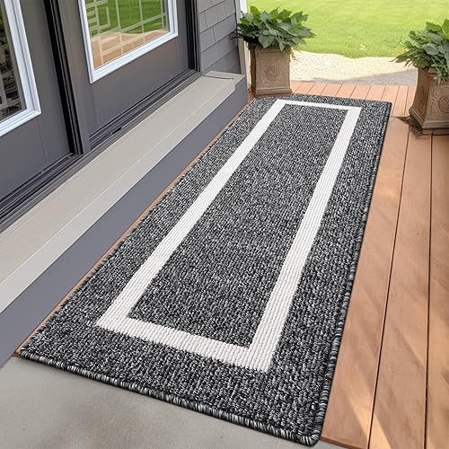 Miniatura 34 de OLANLY Alfombra para Puerta Interior, 30 x 17 pulgadas, Alfombra de Entrada Antideslizante Absorbente Resistente a la Suciedad, Alfombras de Entrada