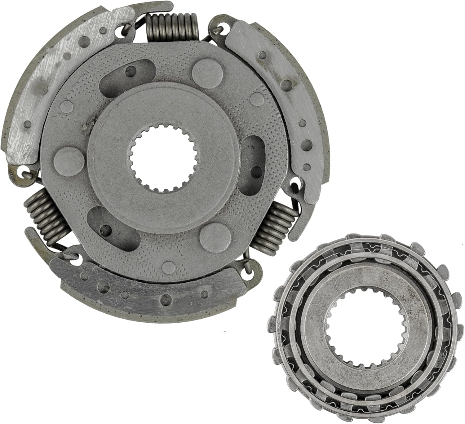 Caltric Wet Clutch Centrifugal Carrier and Bearing Compatible with Kawasaki Bayou 250 KLF250 2003 2004 2005-2011