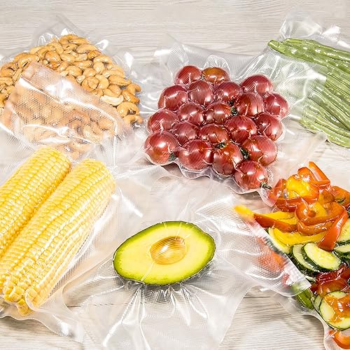 Miniatura 9 de GERYON Máquina selladora al vacío negra y 50 bolsas selladoras al vacío