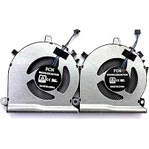 CPU + GPU Cooling Fan Replacement for HP Pavilion Gaming 15-EC L77560-001 15-ec0001ne 15-ec0045AX 15-ec0002ng 15-ec0013dx 15-ec0751ms 15-ec0075ax 100001ne Series TPN-Q24ne Series TPN-Q24 1 TPN-Q 229 Pair Fan