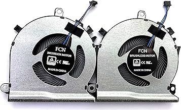 (2 Pack) CPU+GPU Cooling Fan Replacement for HP Pavilion Gaming 15-EC 16-A L77560-001 15-ec0001ne 15-ec0045AX 15-ec0002ng ...