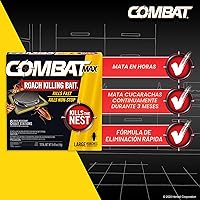 Vista 3 de Combat Max - Cebo para matar cucarachas grandes, 8 unidades (paquete de 1)