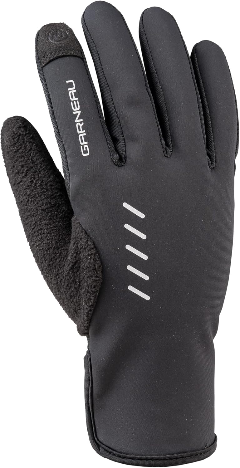 Louis Garneau, Men's, Rafale Air Gel Gloves, Black, Small