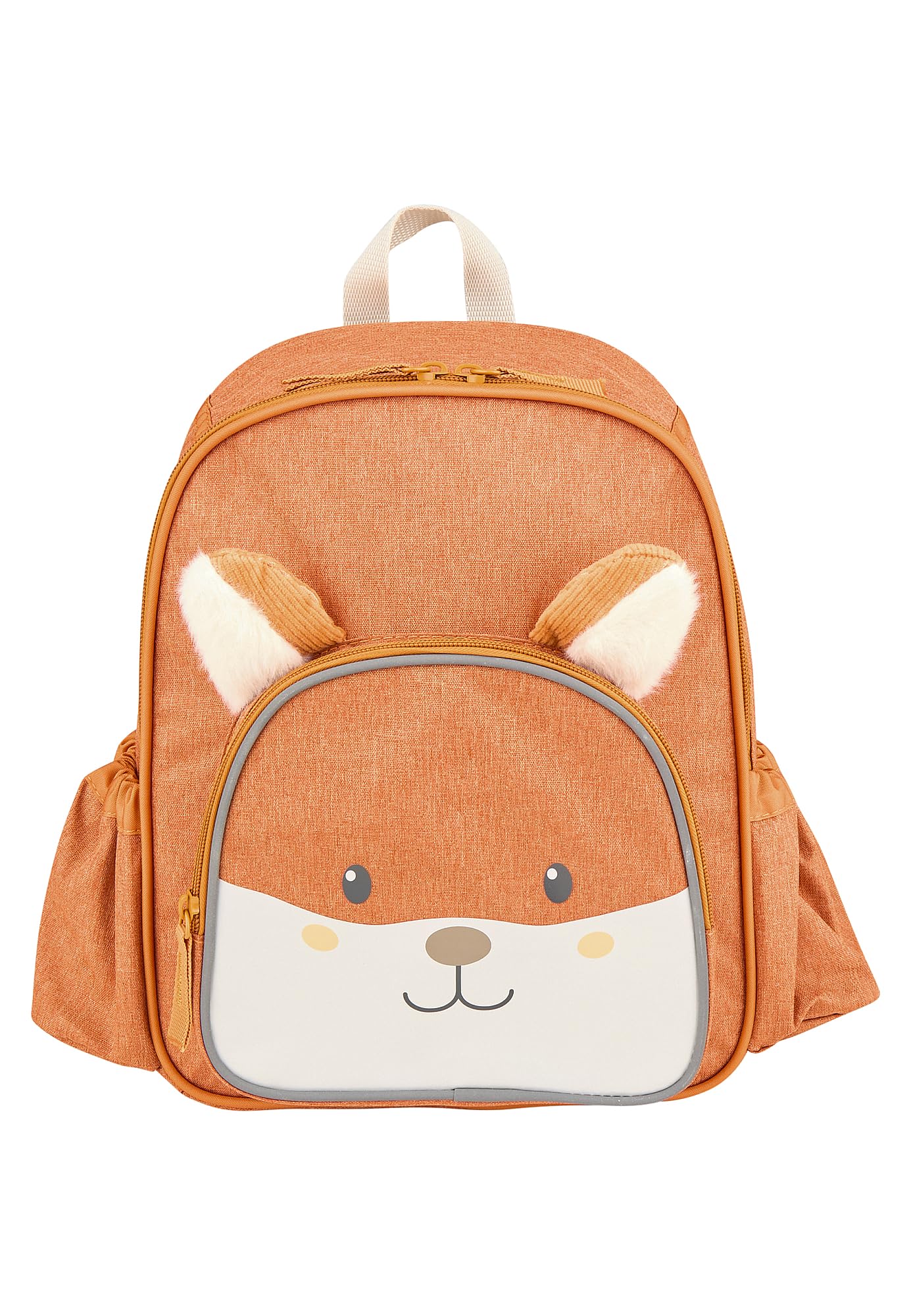 Sterntaler Kindergarten Set Fuchs Filou – Unisex Multipack mit Fuchs-Motiv – Enthält Kinderrucksack mit Kühlfunktion, Brotdose und Trinkflasche – Farbe Rost