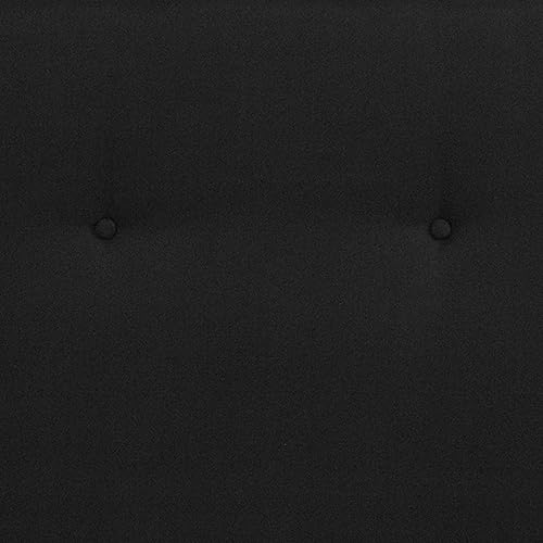 Miniatura 8 de Flash Furniture - Base de cama Tribeca con tapizado de tela negra y diseño capitoné, tamaño Queen