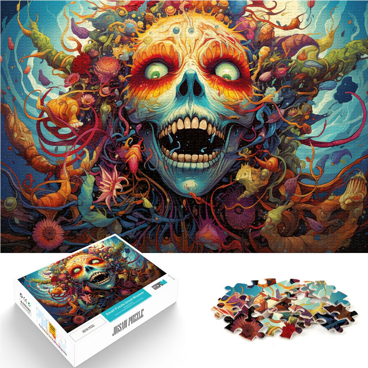 1000 Piece Puzzle For Adults elves Hand speed competition 50x70cm Every Piece is Unique - Challenging Family Fun Game for teenager Age 14 Up — image 1
