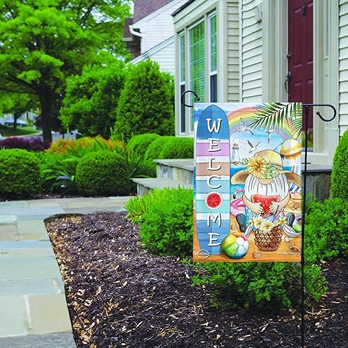 Miniatura 8 de Bandera de jardín con bonito esmoquin siamés, esfinge británico de pelo corto, atigrado de gato, gatos, gatos, gatos, flores, flores, flores, para