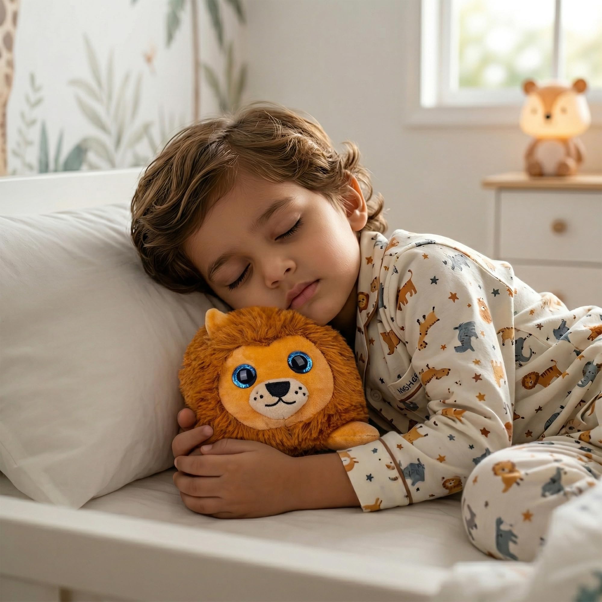 Mirada Lion Face Plush - Adorably Detailed - Quality & Soft Stuffed Animal Toy - Ideal Gift for Kids, Boys, Girls & Animal Lovers - 14 cm-image-11
