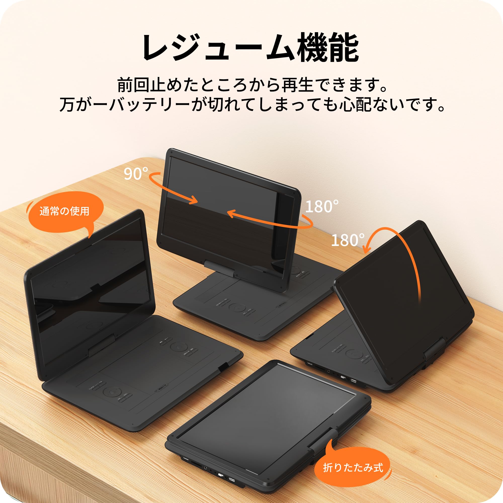 ポータブルDVDプレーヤー 15.6インチ 6時間連続再生 Amazon.co.jp: Surfola ポータブルDVDプレーヤー 液晶 15.6