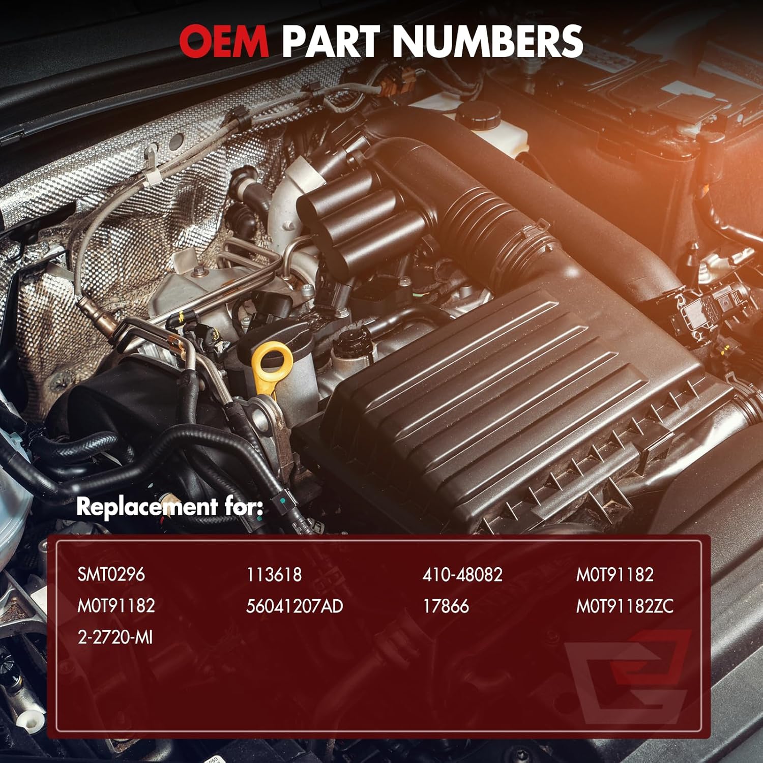 New Starter Compatible for Jeep for Grand Cherokee 4.7L 2003-2004, 1.1kW/12 Volt Starter Motor Replace SMT0296 56041207AD