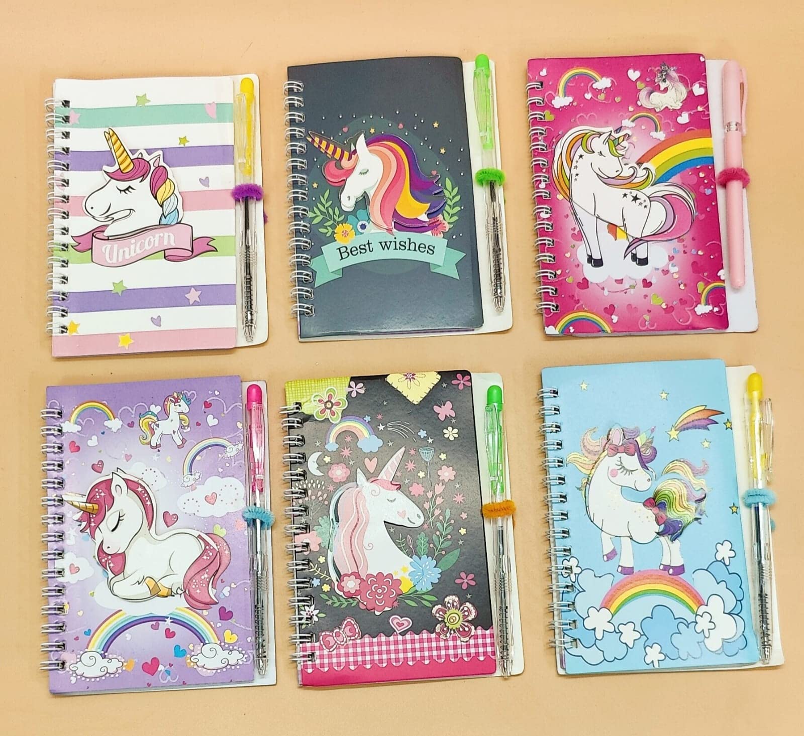 TERA 13 Return Gifts for Girls Unicorn Diary (6 Pcs) Diary for Kids, Spiral Diary, Unicorn Diary with Pen for Girls Birthday Gifts (B0B194DBGP) Amazon Price History, Amazon Price Tracker