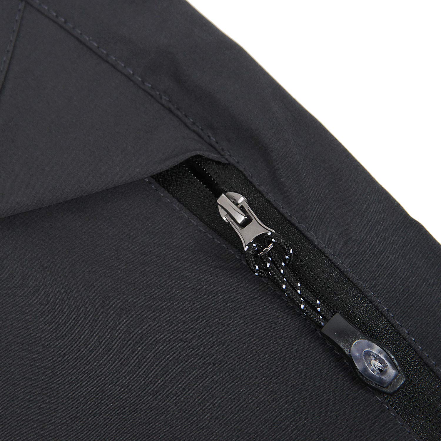 Pantalon Cargo Homme Randonnée Homme Pantalon détachable en Deux Parties Pantalon de Travail Homme avec Poches Multifonctions