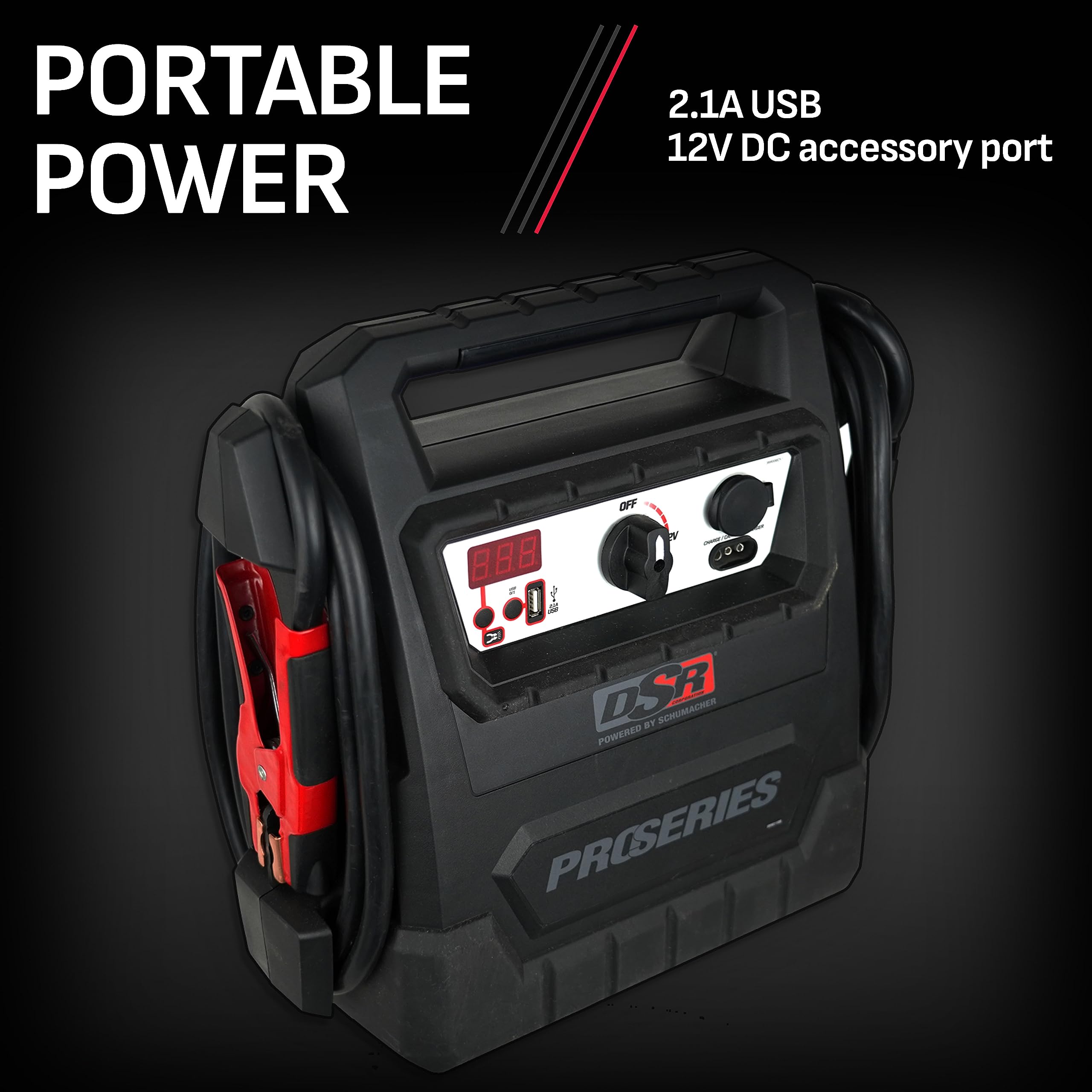 Schumacher DSR Pro Series Schumacher DSR159 12V 4000 Peak Amp Jump