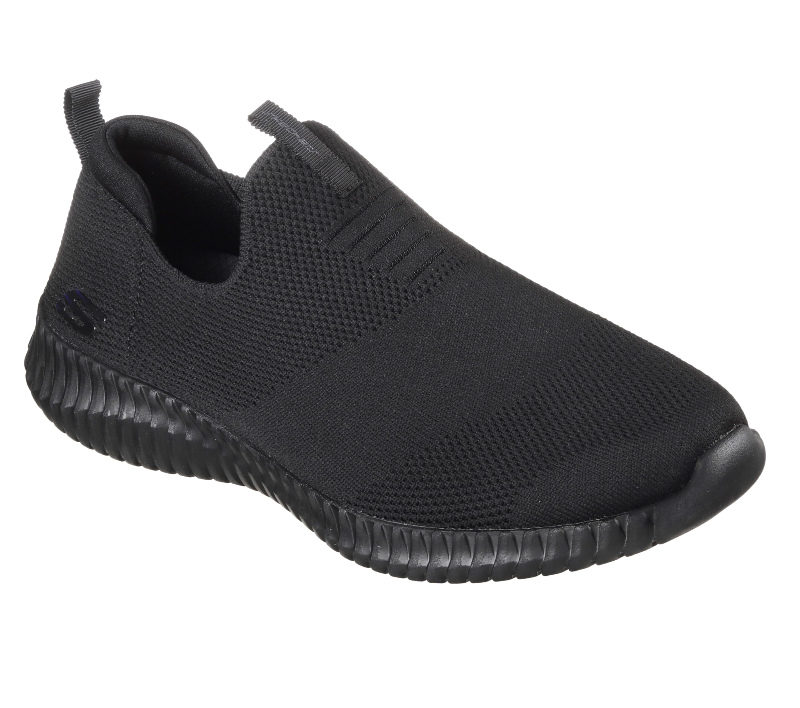 Mens Skechers Mens Ultra Flex Black Casual Slip Ons Slipper-image-15