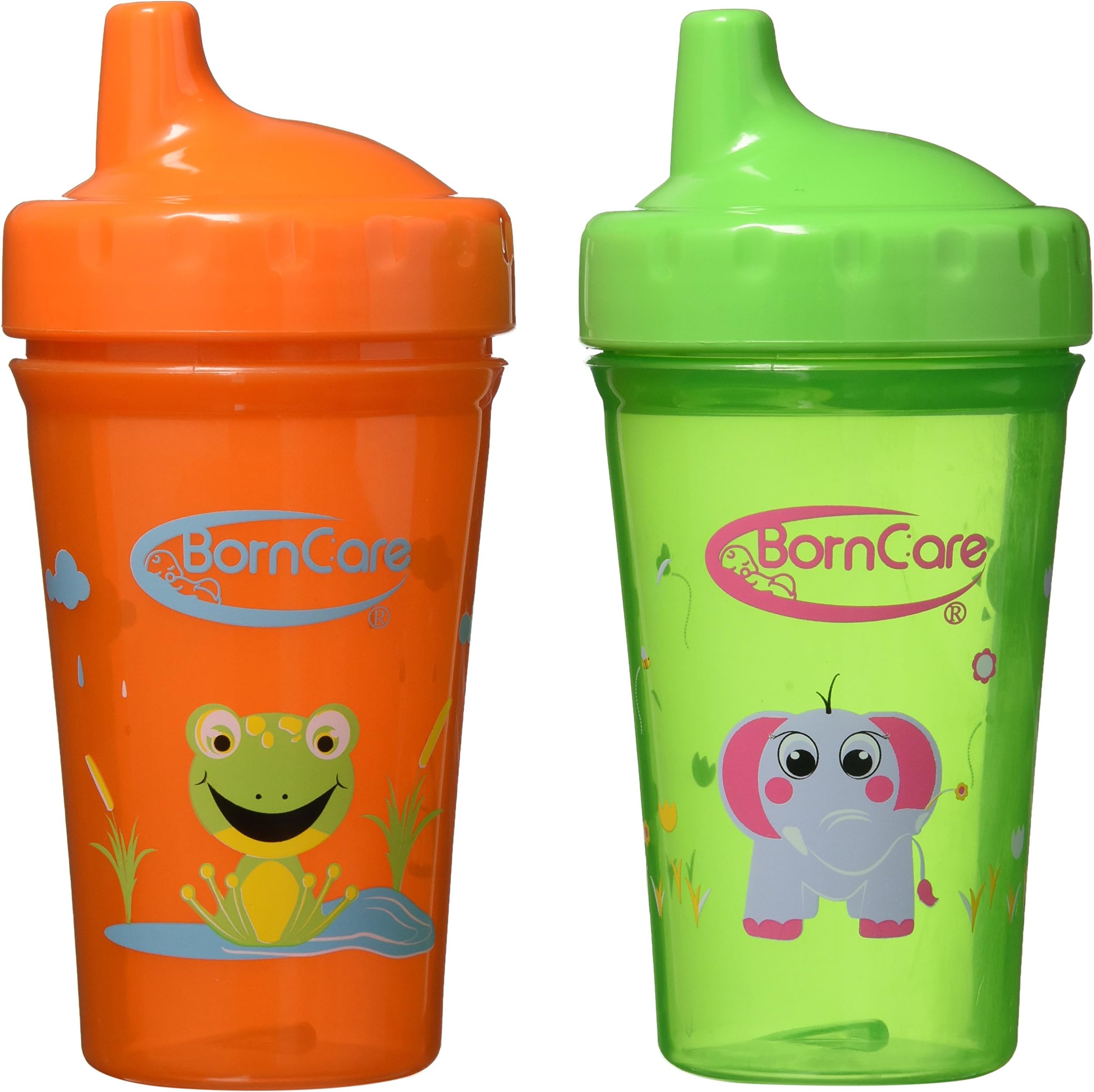 BornCareNon Spill Cup, 10 oz, 2 Piece