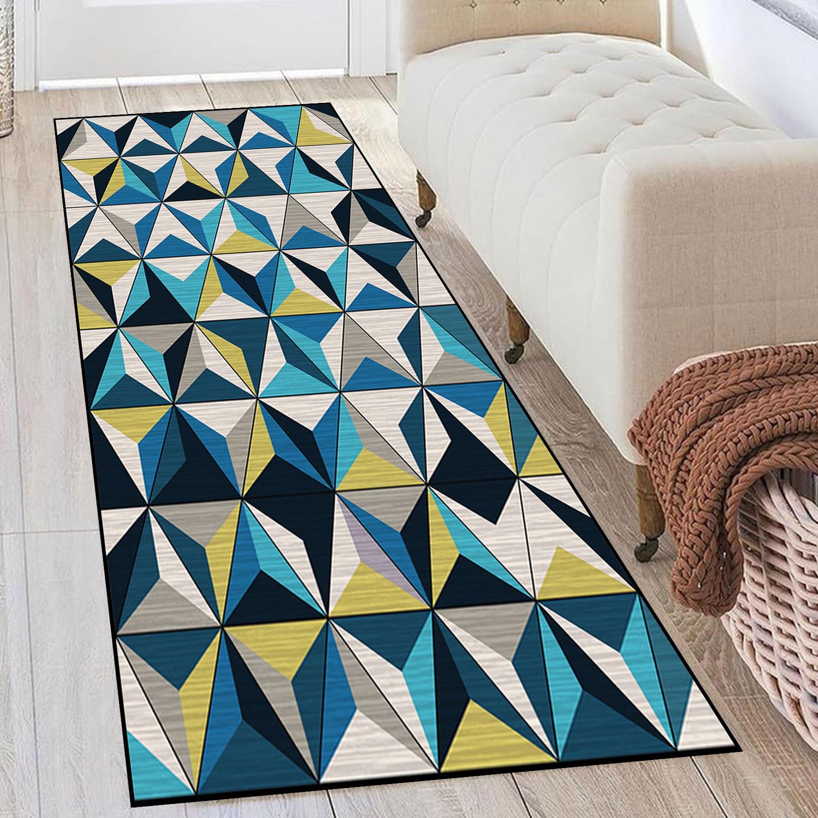 Alfombra pasillo lavable para proteger la entrada de casa y dar calidez a la sala de estar