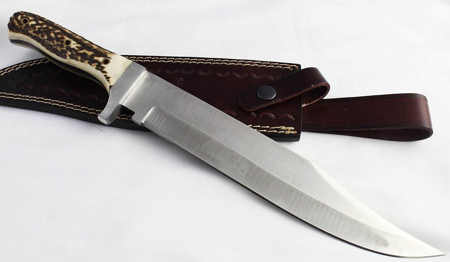 Moorhaus D2 Bowie with Leather Sheath