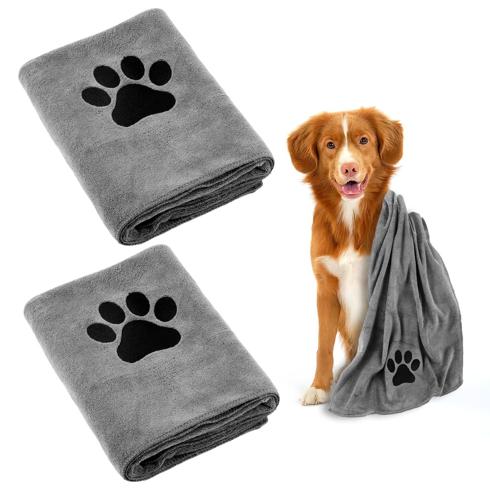 2 Pack Dog Towel