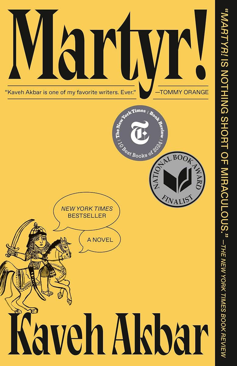 ¡Mártir! (Finalista del Premio Nacional del Libro): Una novela