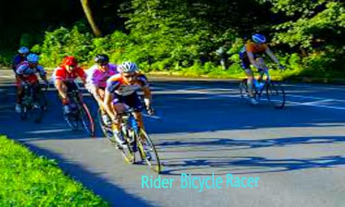 Rider bicycle Racer