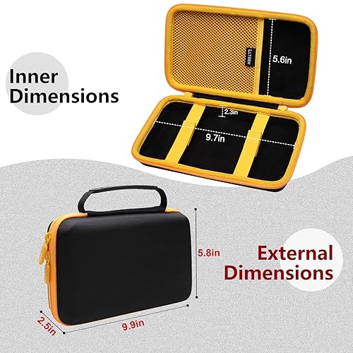 Miniatura 2 de LTGEM - Funda de probador compatible con Klein Tools VDV500-705 / VDV500-820 / VDV500-063 generador de tono de trazador de cables y probador de