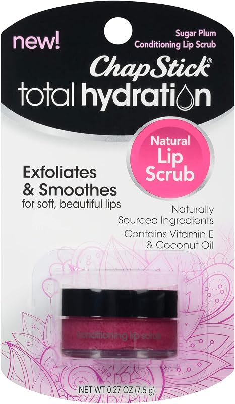 ChapStick Esfoliante Labial com Cristais de Açúcar e Aroma Sugar Plum – 8 g