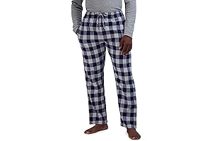 Ample and Comfy Flannel Pajama Pants: Perfect Fit for Tall Men