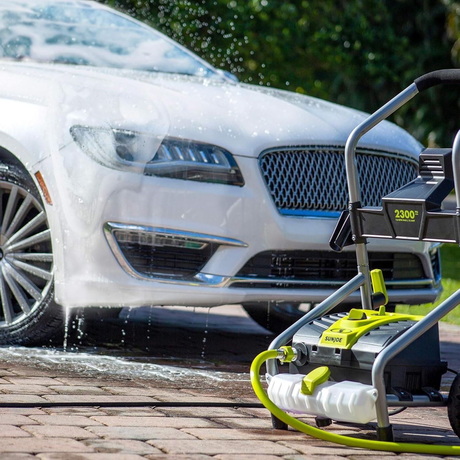 Sun Joe 3-Pack Snow Foam Car Wash Soap & Cleaner Concentrate, Multi-Scent, 1 Quart Per Bottle - Automotive Vehicle Cleaning Solution for Vinyl, Aluminum, Wood, & Brick Surfaces, SPX-AW3Q