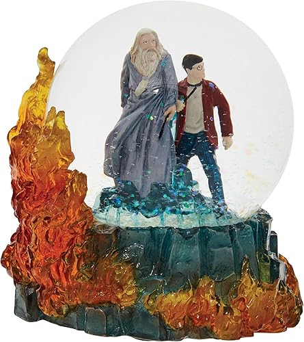 Enesco Wizarding World of Harry Potter Half Blood Prince and Dumbledore - Bola de agua de 4.92 pulgadas, multicolor