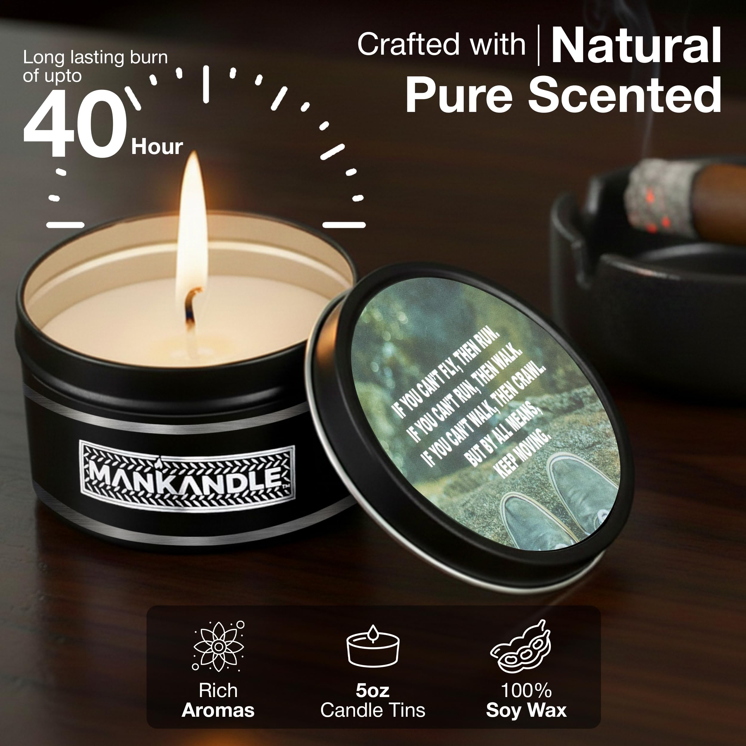 キャンドルセット6点セット Amazon.co.jp: Majestic Zen アロマセラピーキャンドル 男性用 ギフト
